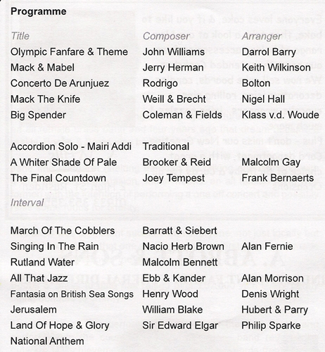 programme